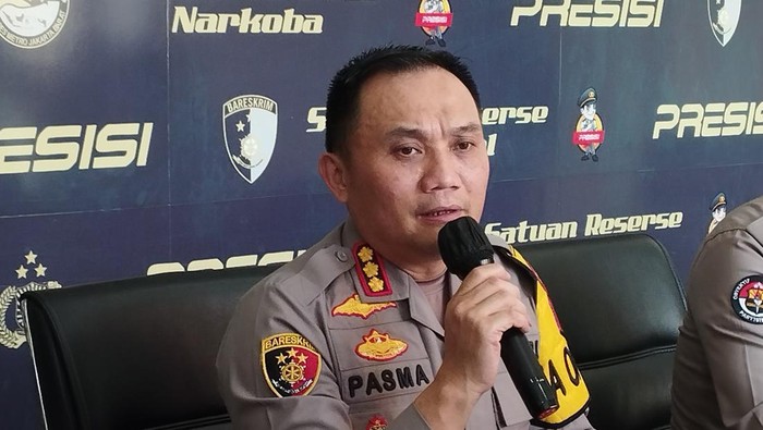 Kapolres Metro Jakbar Kombes Pasma (Brigitta-detikcom)