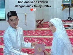 10 Foto Wanita Viral Dapat Jodoh Pemilik Pom Bensin yang Dikira Tukang Kebun