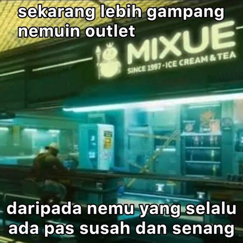 Meme logo Mixue
