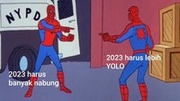 Meme Sambut Malam Tahun Baru 2023