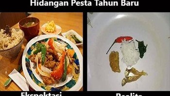 Memang hidup tidak selalu sesuai harapan. Foto: Twitter
