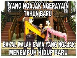 Kumpulan Meme Lucu Sambut Malam Tahun Baru 2025, Bye 2024