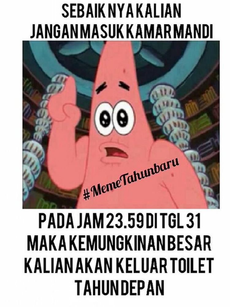 Meme Kocak Sambut Malam Tahun Baru 2023 Bikin Ngakak