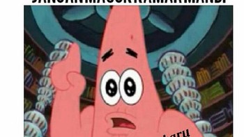 Kalau udah kebelet gimana dong? Foto: Twiiter