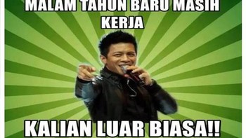 Pejuang rupiah semangat ya. Foto: Twiiter