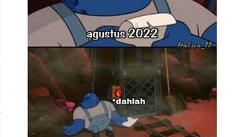 Nasib resolusi 2022. Foto: Twiiter