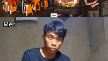 Sendiri juga seru kok (menghibur diri). Foto: Twiiter