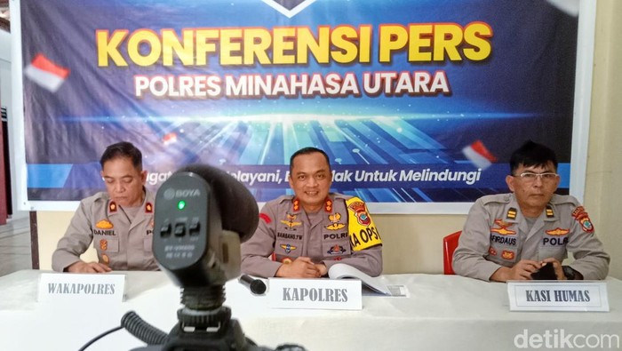 Kapolres Minut AKBP Bambang Yudi Wibowo.