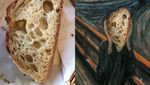 Netizen Jerman Membuat Karya Lukisan Terkenal di Dunia di Atas Sepotong Roti