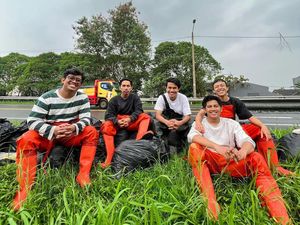 Yuk! Pandawara Ajak Warga Ikut Bersihkan Sampah di Bendungan Bugel Cileunyi