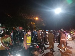 Patroli Perayaan Tahun Baru di Buleleng Bikin Kaget Warga