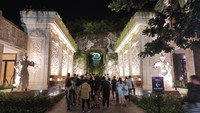 Kepala Kepolisian Daerah (Kapolda) Bali Irjen Putu Jayan Danu Putra memantau langsung perayaan malam tahun baru di GWK. Foto: I Wayan Sui Suadnyana/detikBali