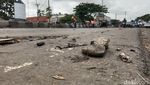 Potret Keganasan Gelombang Air Laut Hantam Pesisir Indramayu