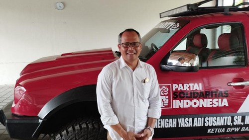 Ketua DPW PSI, I Nengah Yasa Adi Susanto di Denpasar.