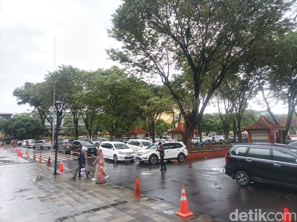 Suasana TMII Jelang Perayaan Tahun Baru, Sabtu (31/12/2022)