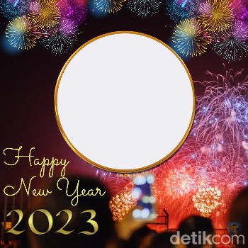 Twibbon Tahun Baru 2023.