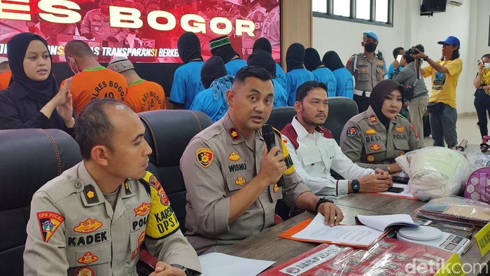 Wakapolres Bogor Kompol Wisnu Perdana Putra