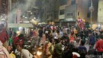 Antusias Warga Medan Menunggu Pesta Kembang Api
