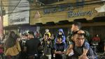 Antusias Warga Medan Menunggu Pesta Kembang Api