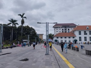 Walkot Jakbar Pastikan Kawasan Kota Tua Bersih dari PKL