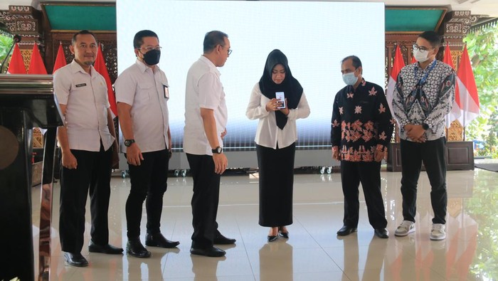 Aplikasi Tumbas versi mobile dilaunching Bupati Mojokerto