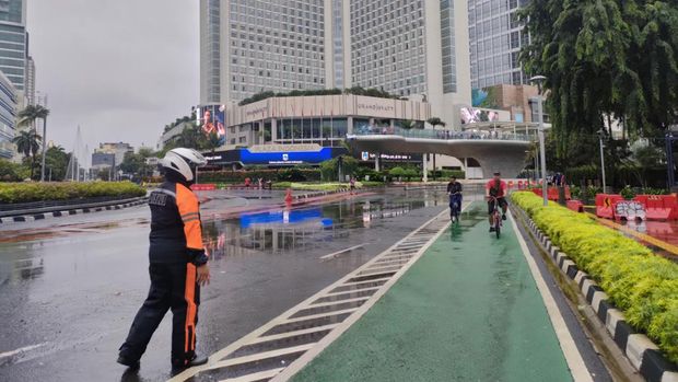 CFD Jakarta ditiadakan hari ini (Dwi/detikcom)