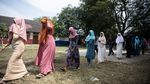 Ekspresi Imigran Rohingya Saat Direlokasi
