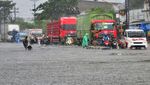 Penampakan Jalur Pantura yang Terendam Banjir