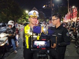 Kasat Lantas Surabaya Ditabrak Pocong Mabuk Saat Amankan Malam Tahun Baru