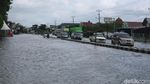 Potret Banjir di Kudus: Pantura Tersendat, Permukiman-Terminal Terendam