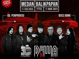 3 Dekade Dewa 19, Intip Jadwal dan Harga Tiket Konsernya di Medan!