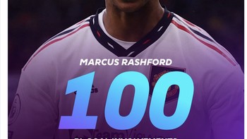 Apalagi, Rashford yang asli didikan akademi MU ini baru saja menorehkan 100 kontribusi gol di Liga Inggris. Foto: Twitter