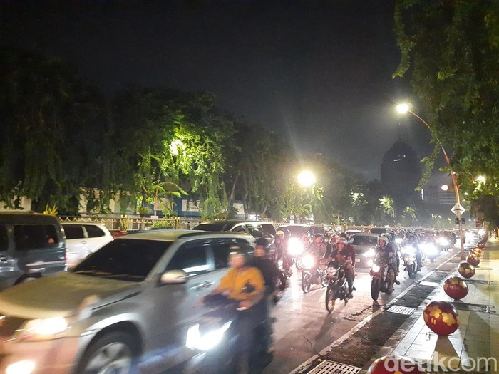Perayaan tahun baru di Surabaya