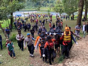 Pilu, 2 Orang Tewas Saat Family Gathering di Situ Gunung