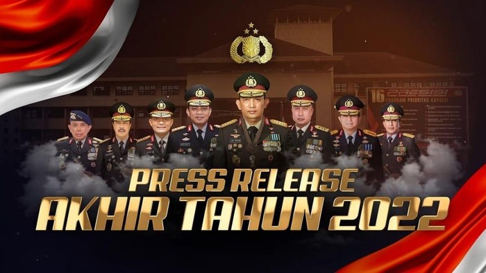 Rilis Akhir Tahun 2022 Polri