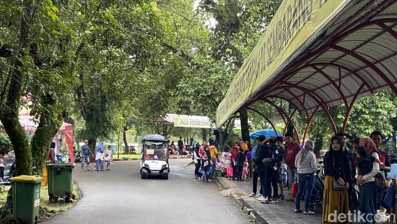 Suasana Taman Margasatwa Ragunan, Jakarta, Minggu (1/1/2023). (Devi/detikcom) Suasana Taman Margasatwa Ragunan, Jakarta, Minggu (1/1/2023). (Devi/detikcom)