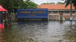 Potret Banjir di Kudus: Pantura Tersendat, Permukiman-Terminal Terendam