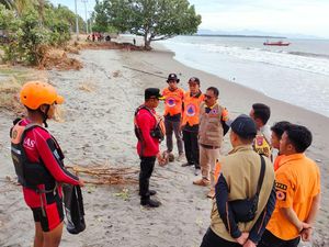 Ayah dan Anak di Mamuju Tengah Tewas Tenggelam saat Berlibur di Pantai