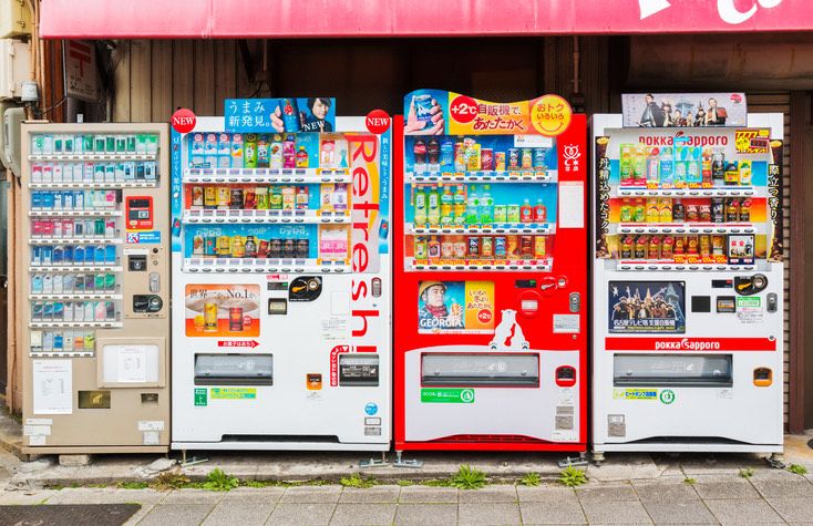 Fakta Vending Machine di Jepang