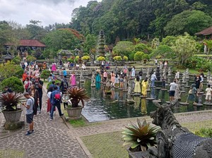 Kunjungan Wisdom ke Taman Tirta Gangga Meningkat Saat Tahun Baru