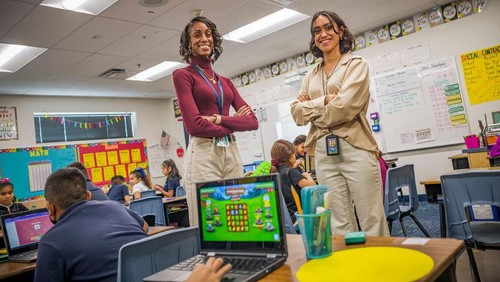 Ilustrasi kelas bahasa Inggris.