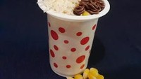 Selain keju rupanya topping tambahan seperti meises juga digemari banyak orang. Menu ini bisa ditemukan di Jasuke Mantab, daerah Cilandak, Jakarta Selatan. Foto: Pool/Site