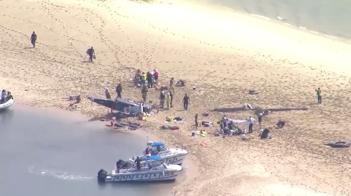 4 Orang Tewas Akibat 2 Helikopter Tabrakan di Australia