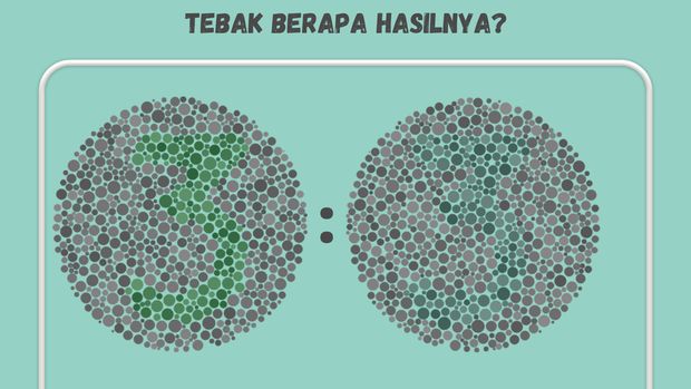 Asah otak Hitungan Mudah Lewat Tes Buta Warna, Nggak Bisa Jawab Tanda Perlu Cek ke Dokter?