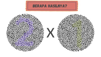 Hitungan Mudah Lewat Tes Buta Warna, Nggak Bisa Jawab Tanda Perlu Cek ke Dokter?