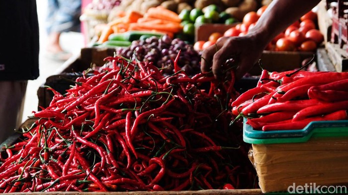 Harga pangan di Jakarta seperti cabai merah dan lain-lain terpantau naik di awal tahun 2023. Informasi ini disampaikan situs Pemprov DKI Jakarta.