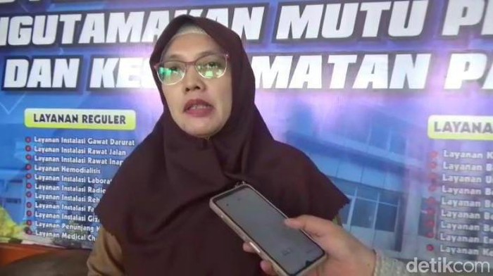 Direktur RSUD M Yunus Bengkulu, Anjani Wahyu Wardani  (Hery Supandi)