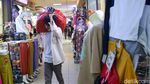 Geliat Pasar Tanah Abang saat Dibuka Usai Libur Tahun Baru 2023