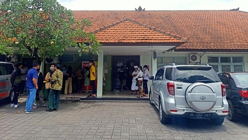 Instalasi Kedokteran Forensik RSUP Prof Ngoerah, Senin (2/11/2022). (Ni Made Lastri Karsiani Putri-detikBali)