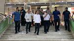 Potret Jokowi Keliling Pasar Tanah Abang Tanpa Masker